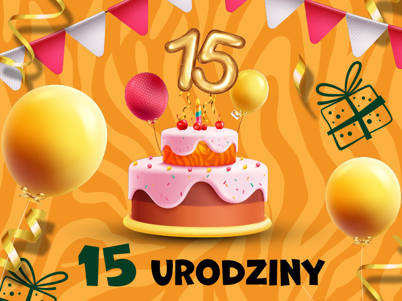 Życzenia na 15 urodziny